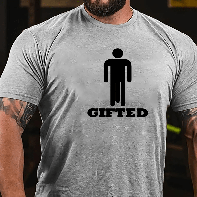 Gifted With Big Dick Cotton T-shirt