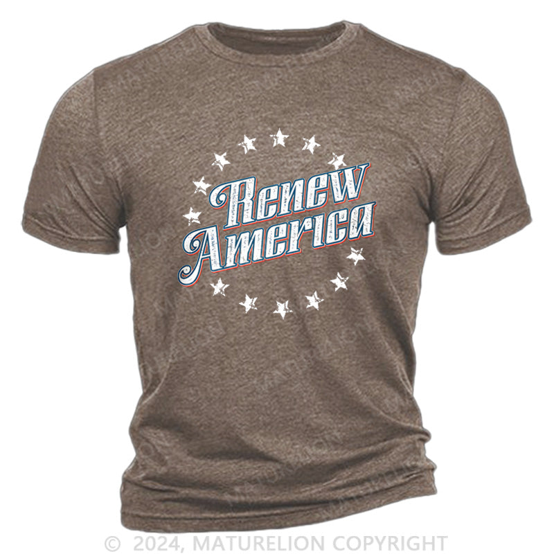 Maturelion Renew America Cotton T-Shirt