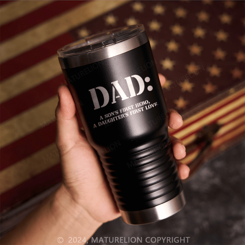 Maturelion Dad Tumbler