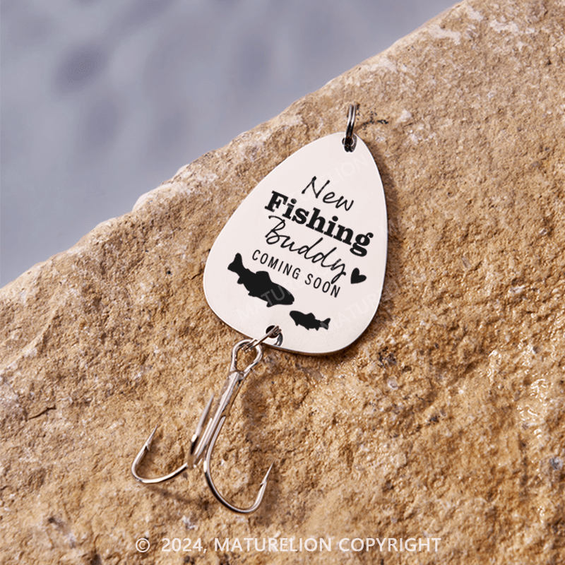 Maturelion Personalized Husband Boyfriend Engraved Gift Fisherman