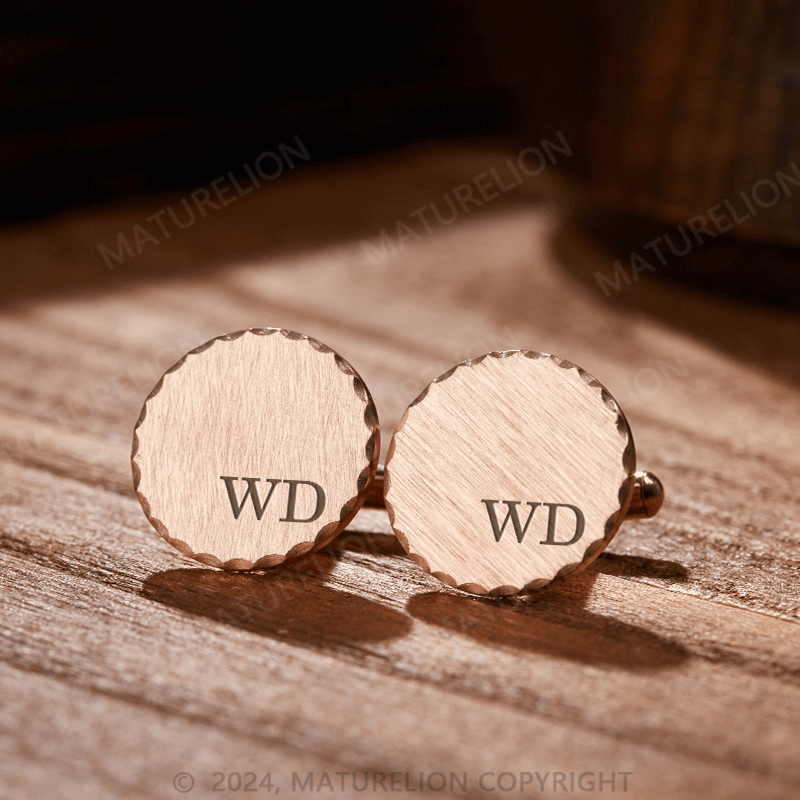 Maturelion Custom  Mens Cufflinks