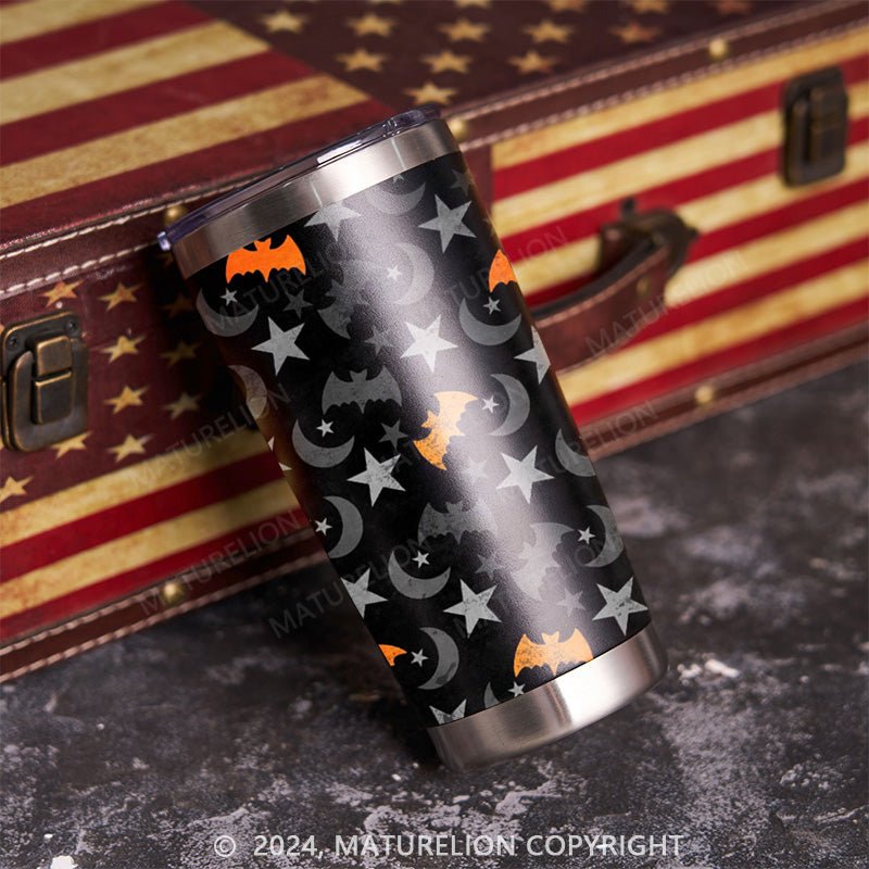 Maturelion Custom Bat Halloween Tumbler