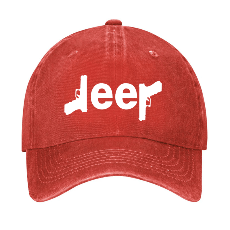 Jeep Guns Funny Cap