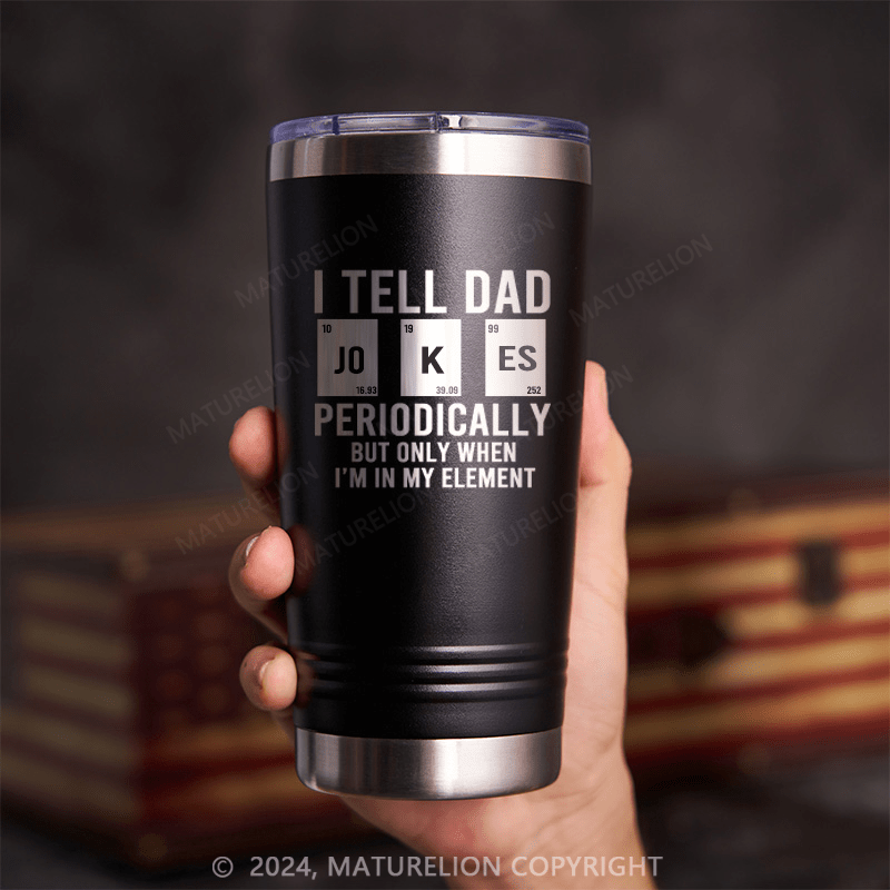 Matuerlion Dad Jokes Thermos