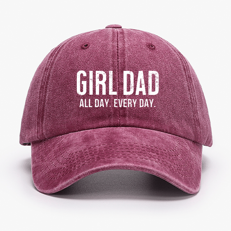 Girl Dad All Day Every Day Cap