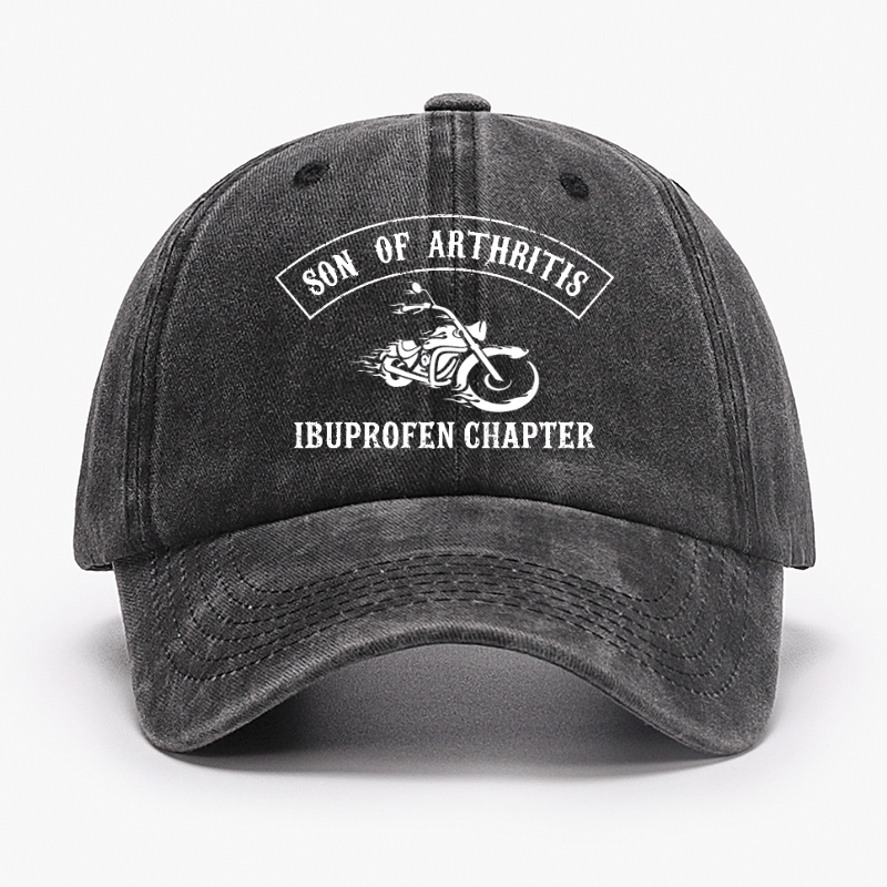 Sons Of Arthritis Ibuprofen Chapter Funny Biker Cap