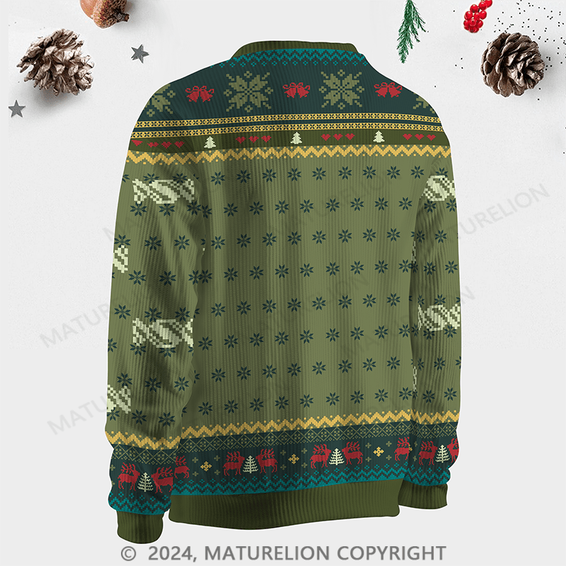 Maturelion You People Must Be Exhausted From Watching Me Do Everything Joking Ugly Sweater