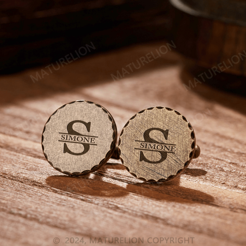 Maturelion Custom  Mens Cufflinks