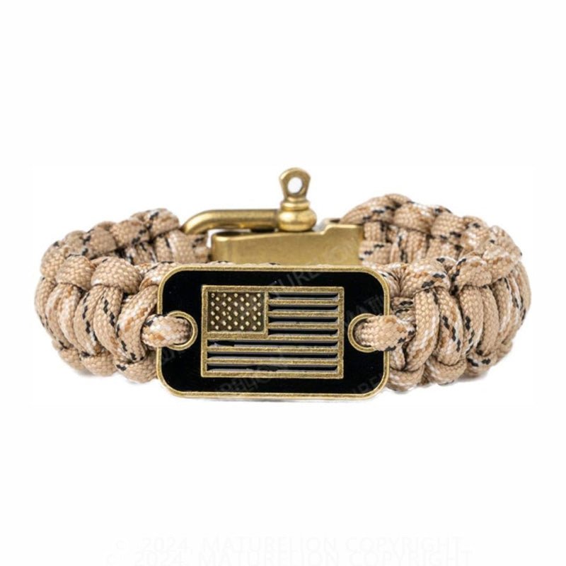 Maturelion Hero Company Camo Paracord Bracelet