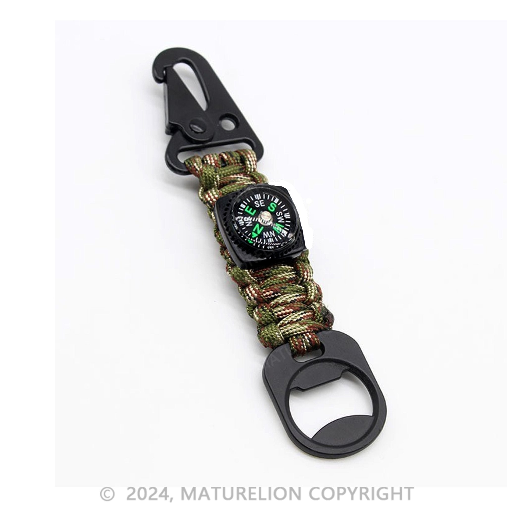 Maturelion Premium Paracord Outdoor Survival Compass