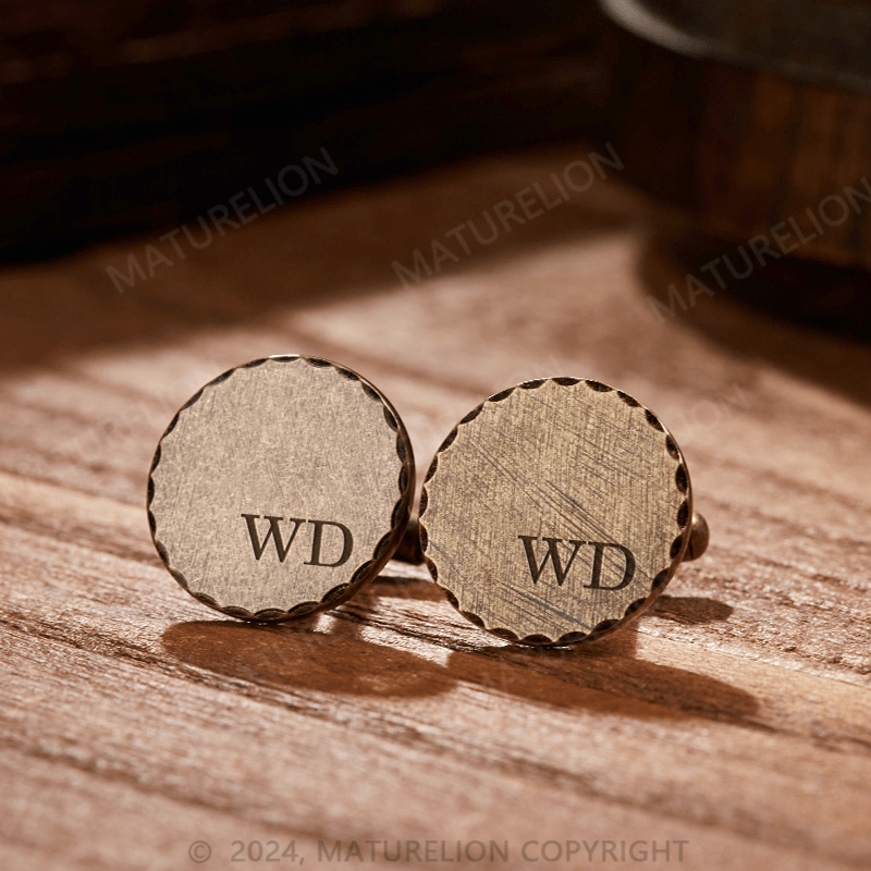 Maturelion Custom  Mens Cufflinks