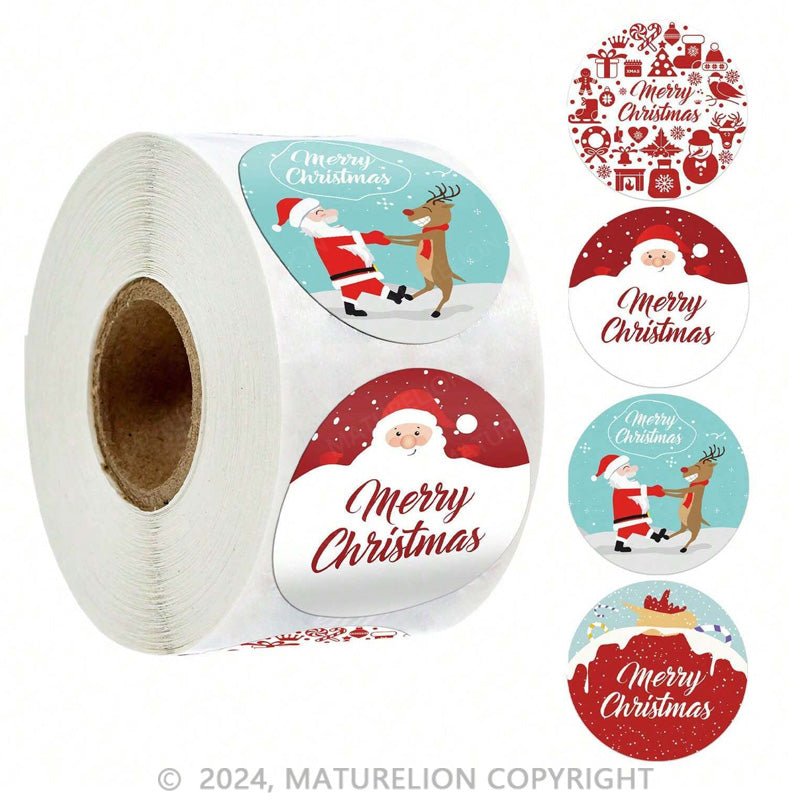 Maturelion Christmas Funny Stickers