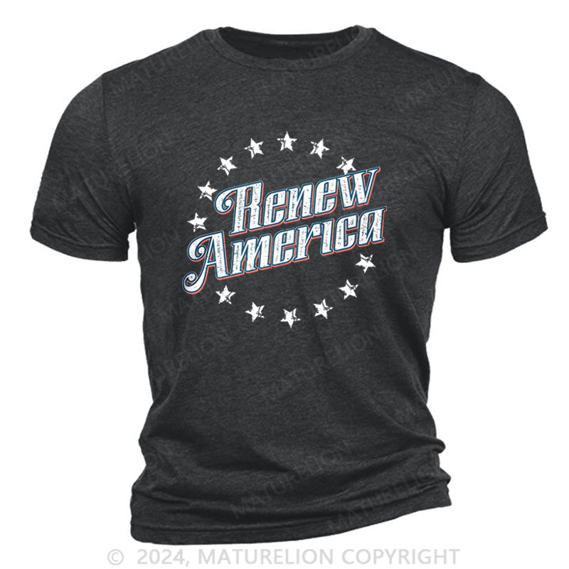 Maturelion Renew America Cotton T-Shirt