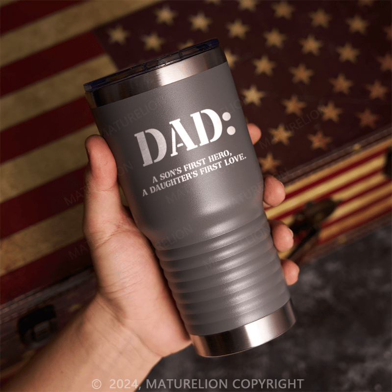 Maturelion Dad Tumbler