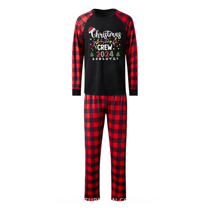 Maturelion Custom Sleepwear Family Christmas 2024 Holiday Funny Sleepwear