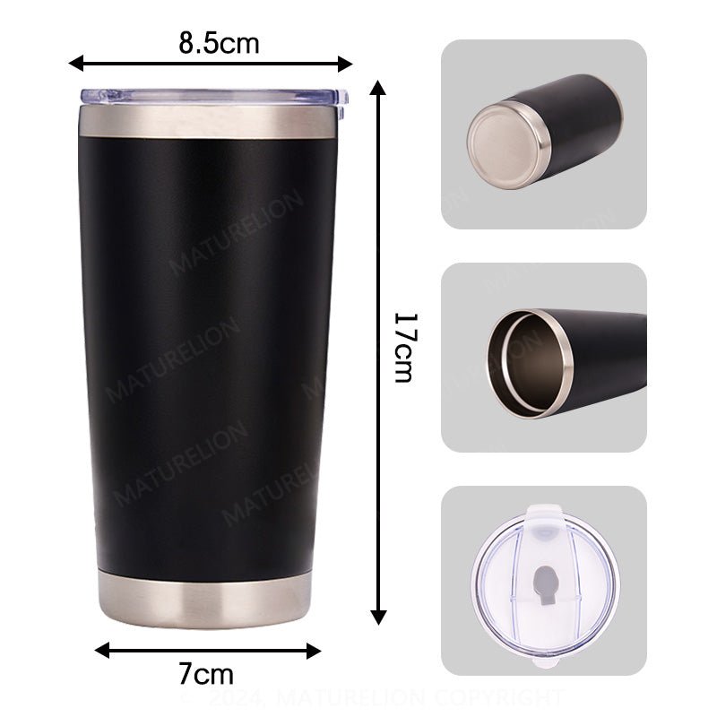 Maturelion Basic Witch Black 20 Oz Drink Tumbler