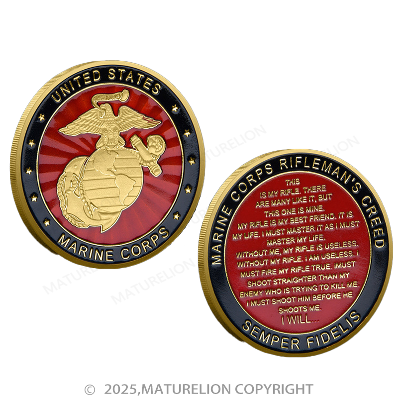 Maturelion U.S. Armed Forces Commemorative Coin Set