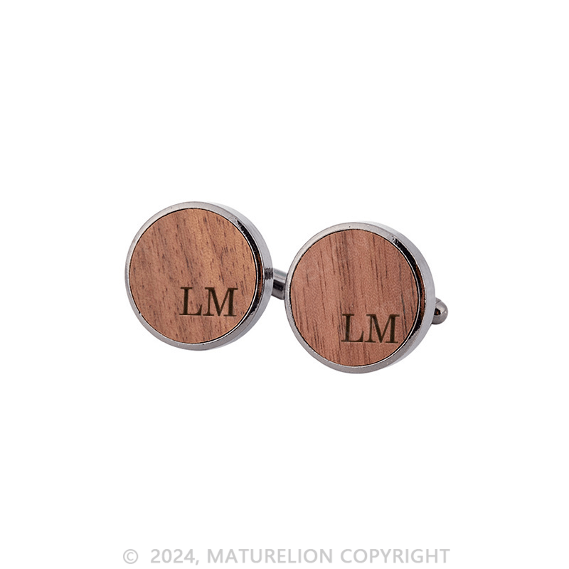 Maturelion Personalized Husband Cufflinks