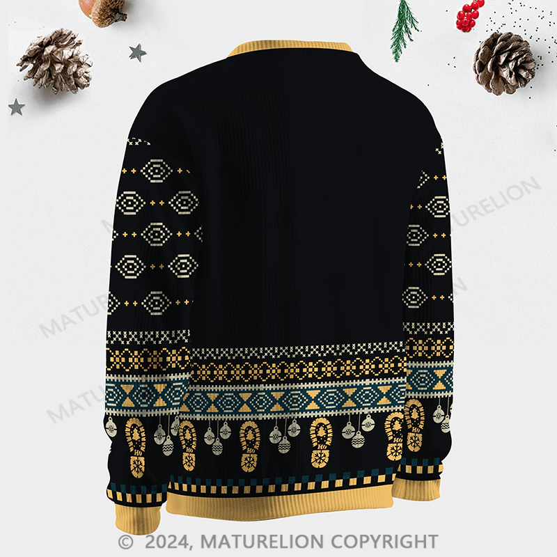 Maturelion Yippee-Ki-Yay Ugly Sweater