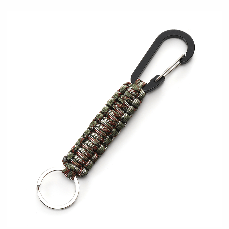 Maturelion 5 Pcs Paracord Keychains with Carabiner