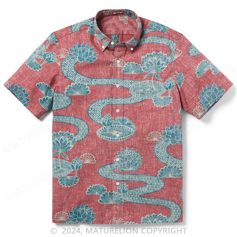 Maturelion Mele Pareau Hawaiian Shirt