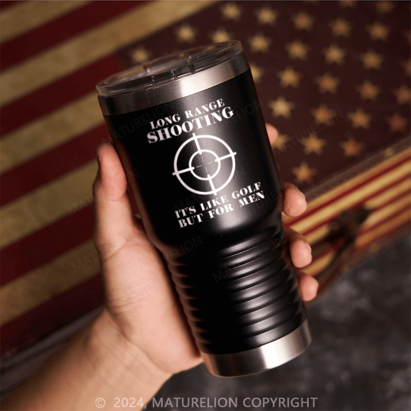 Maturelion Long Range Shooter Travel Mug