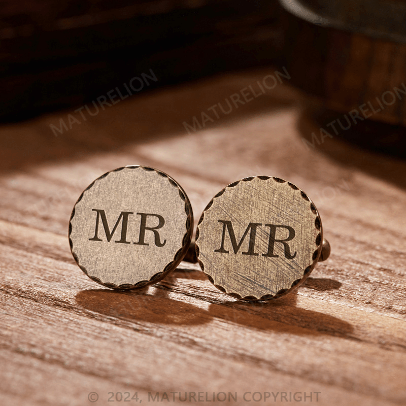 Maturelion Custom  Mens Cufflinks