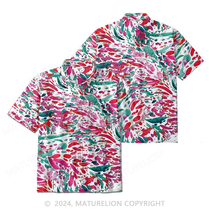 Maturelion Artistic print shirt