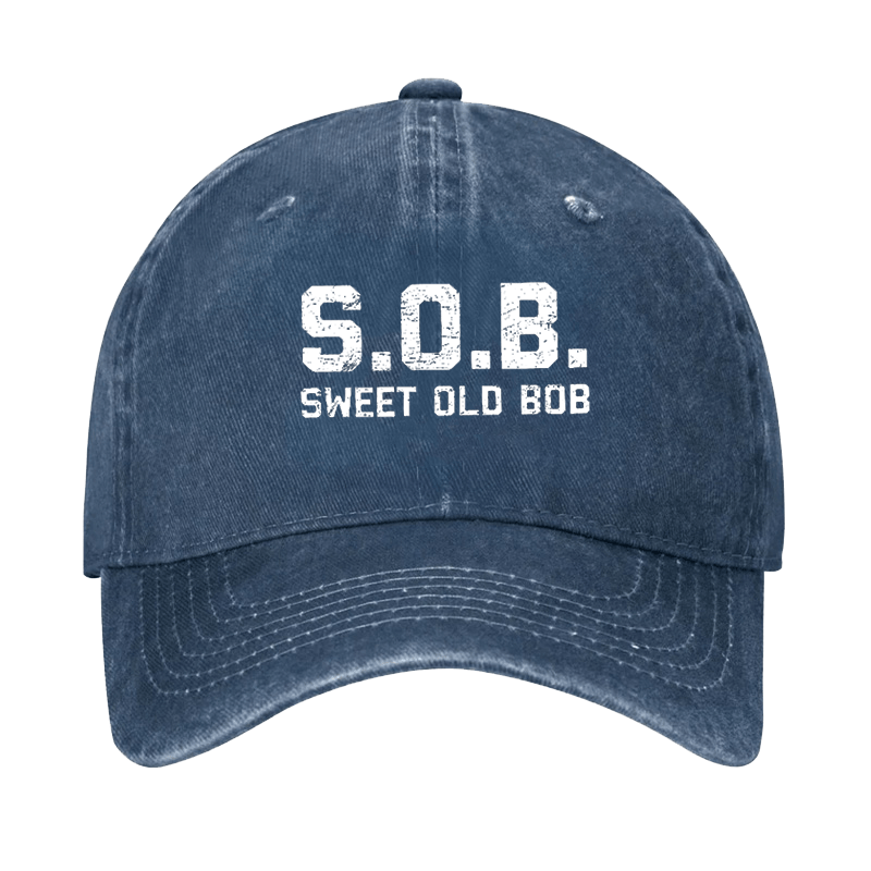 SOB Sweet Old Bob Funny Cap