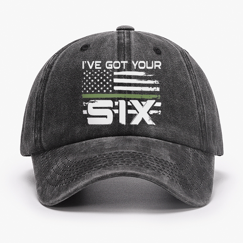 I've Got Your Six Men Veteran Cap