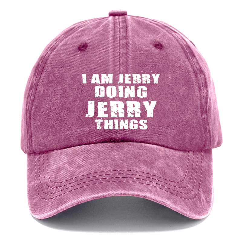 I Am Jerry Doing Jerry Things Cap