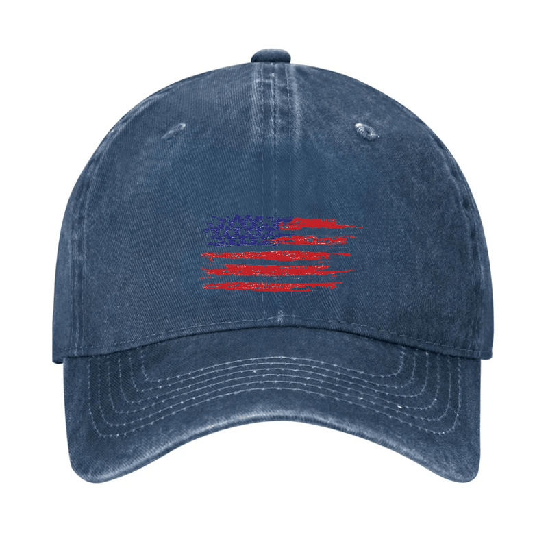 Colorful Flag Print Cap