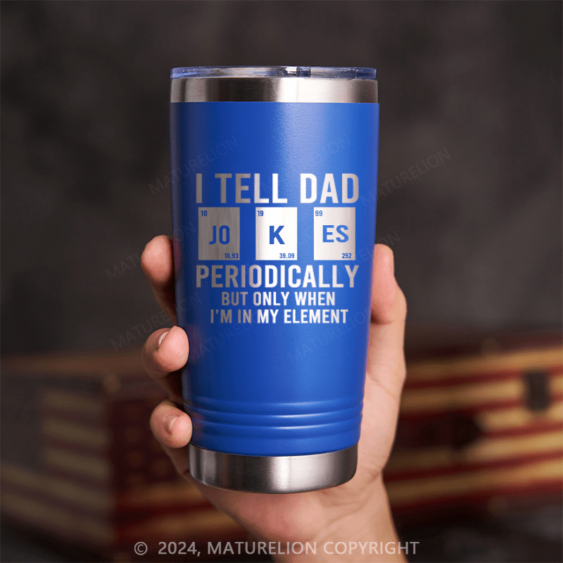 Matuerlion Dad Jokes Thermos