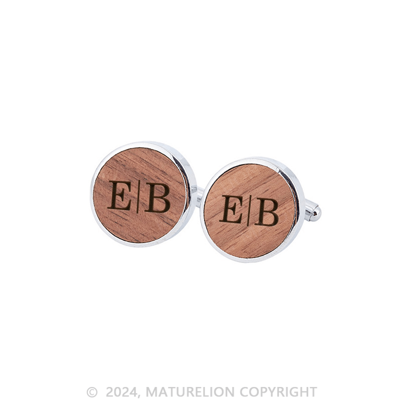 Maturelion Personalized Husband Cufflinks