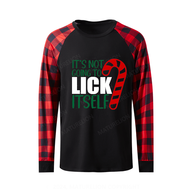 Maturelion Christmas Shirt It's Not Going Too Lick Itself Shirt