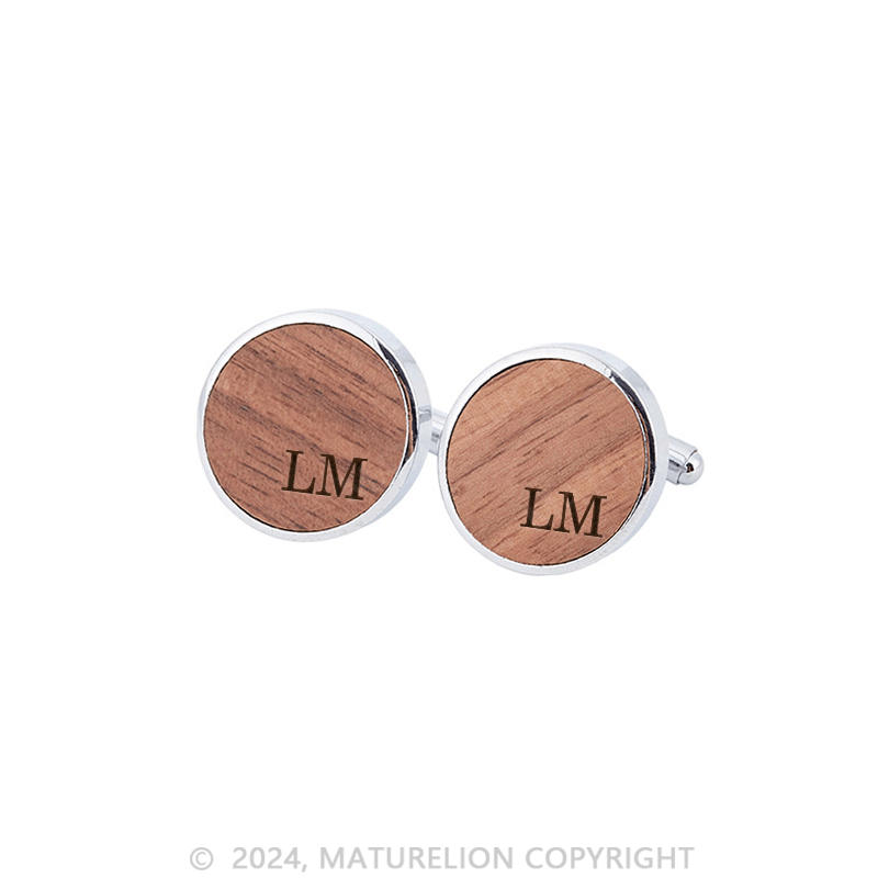 Maturelion Personalized Husband Cufflinks