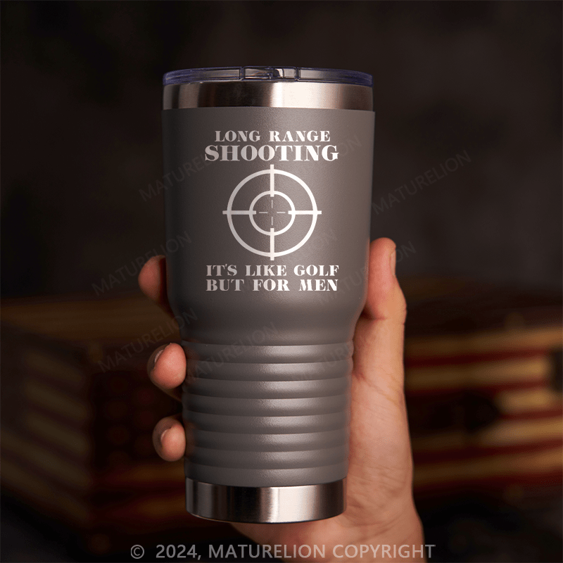 Maturelion Long Range Shooter Travel Mug