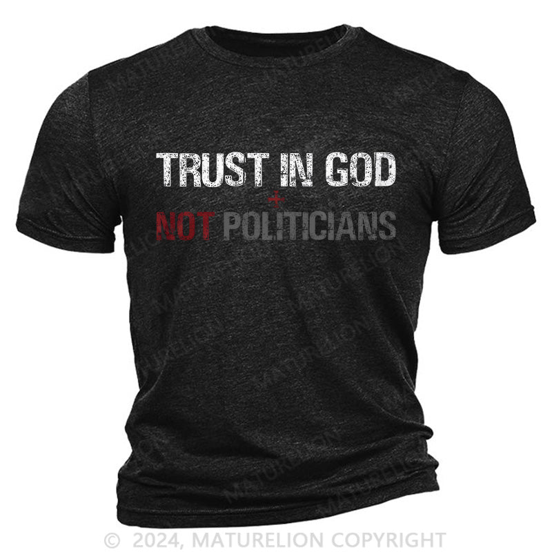 Maturelion Trust In God Cotton T-Shirt