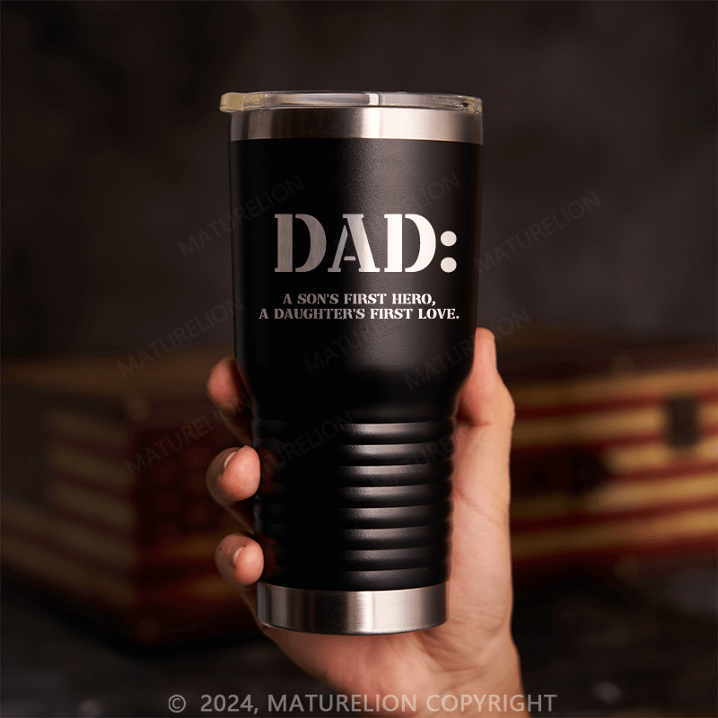 Maturelion Dad Tumbler