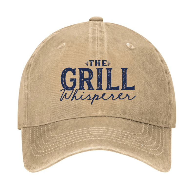 The Grill Whisperer Funny Cap