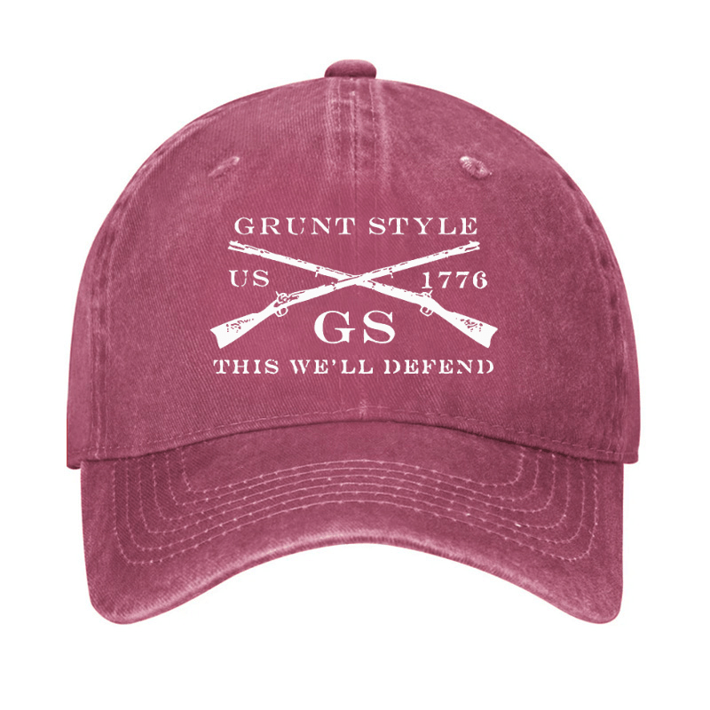 Grunt Style Us 1776 Gs This We Will Depend Cap