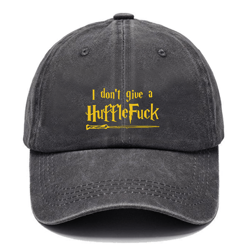 I Don't Give a Hufflefuck Cap