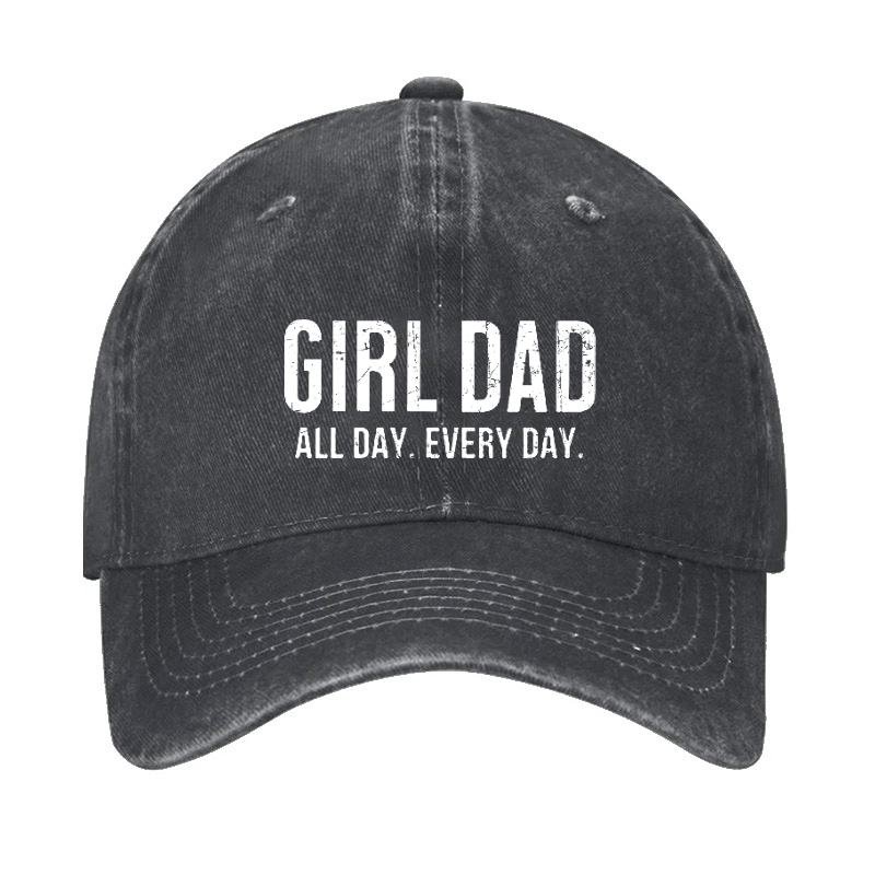 Girl Dad All Day Every Day Cap