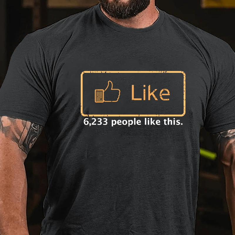 Facebook Like Cotton T-Shirt