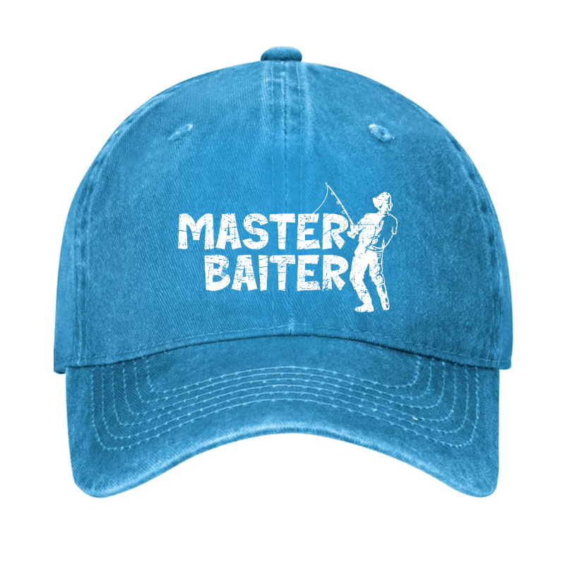 Master Baiter Fishing Baseball Cap