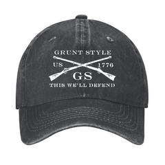 Grunt Style Us 1776 Gs This We Will Depend Cap