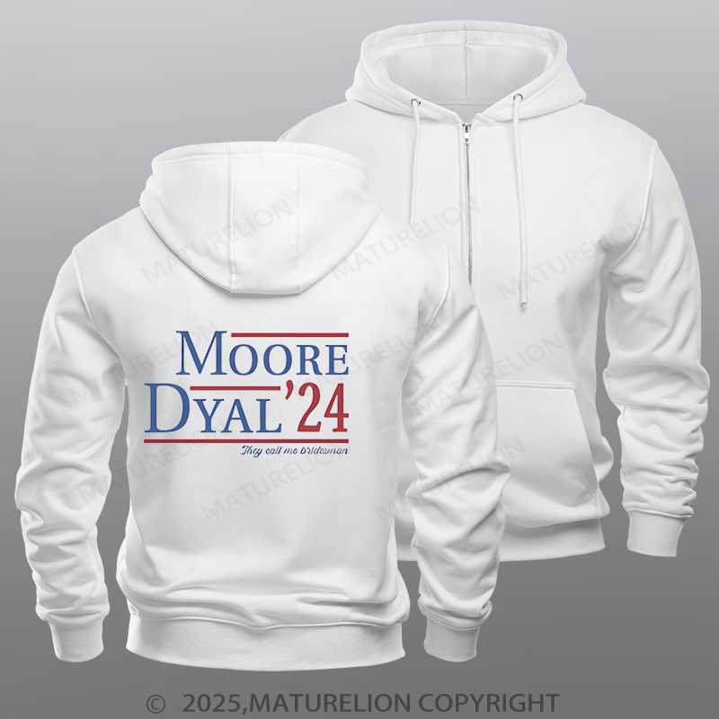 Maturelion  Men's Hoodie  Personalized Election Hoodie  Zipper Hoodie