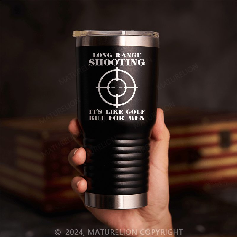 Maturelion Long Range Shooter Travel Mug