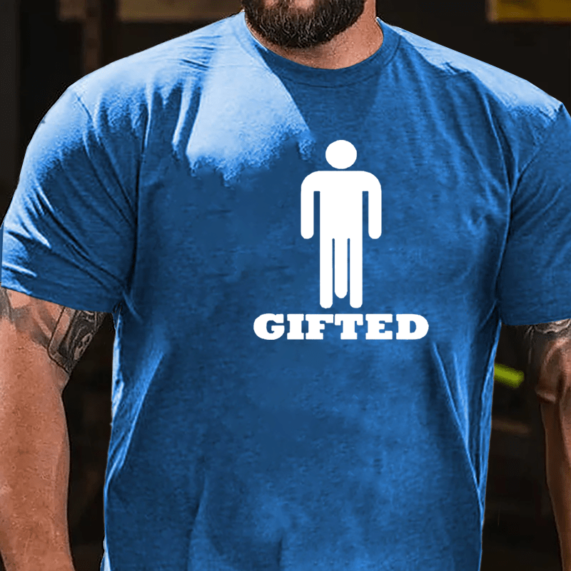 Gifted With Big Dick Cotton T-shirt