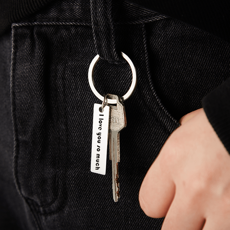 Maturelion Rectangular Keychain Extension